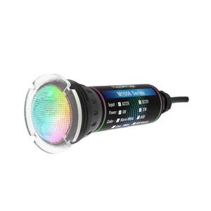 OEM chất lượng cao 1.5 inch <span class=keywords><strong>LED</strong></span> hồ bơi ánh sáng m1006 bốn lá cỏ ba lá loạt AC/DC 12V 12W 18W IP68 màu dưới nước đèn - Product Image 3