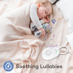 <span class=keywords><strong>Babyphone</strong></span> sans fil 2,4 GHz portable avec berceuses intégrées, audio bidirectionnel, batterie, moniteur numérique pour bébé - Product Image 4