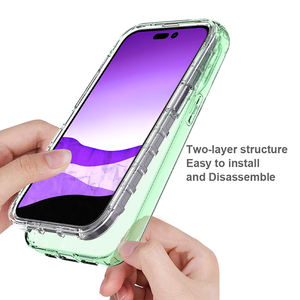 Per <span class=keywords><strong>Iphone</strong></span> <span class=keywords><strong>14</strong></span> <span class=keywords><strong>Pro</strong></span> Max custodia protettiva per schermo a protezione totale a 360 gradi per <span class=keywords><strong>Iphone</strong></span> 13 12 11 <span class=keywords><strong>Pro</strong></span> 2 in 1 custodia antiurto per telefono - Product Image 5