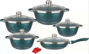 Juego de Utensilios de Cocina de Aluminio Antiadherente Moderno de Alta Calidad, con Tapa de Vidrio y Mango de Madera, 1 Pieza, Ecológico, Apto para Inducción y Gas - Product Image 4