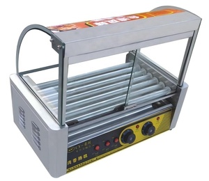Machine à saucisses électrique en acier inoxydable avec nettoyage facile et conception à porte coulissante - Product Image 1