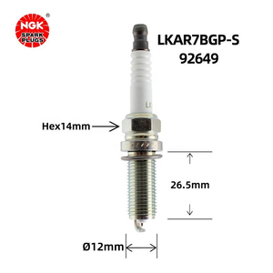 Bougies d'allumage NGK SPARK Platinum LKAR7BGP-S 92649 pour Honda Fit, prix direct usine - Product Image 4