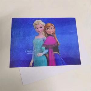 कारखाने की सबसे ज्यादा बिकने वाली 3 डी छवियों फ्लिप पालतू 3 डी लेंटीकुलर शीट प्रिंटिंग 3 डी छवि 3 डी लेंटिकुलर एनीमे पोस्टर - Product Image 3