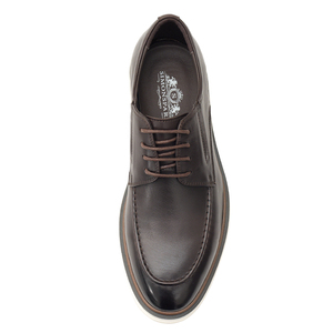 Sneaker da Uomo in Vera Pelle Stile Italiano con Logo Personalizzato, Scarpa Casual Traspirante di Alta Qualità - Product Image 2