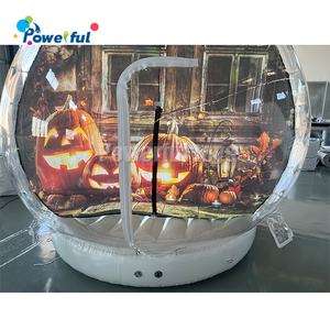 Cabina de Fotos Transparente Inflable de Tamaño Humano de 3 m, Globo de Nieve Inflable para Fiestas de Revelación de Género - Product Image 4
