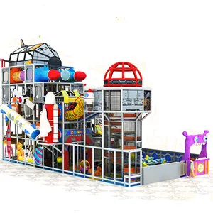 牛仔儿童游乐园幼儿园儿童游戏场室内游乐场设备塑料游戏屋