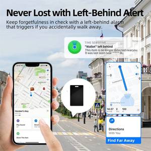 Localisateur de <span class=keywords><strong>carte</strong></span> MFI Portefeuille Bagages pour animaux de compagnie GPS Tracker Tag Localiser mon appareil IOS Finder <span class=keywords><strong>Recharge</strong></span> sans fil Android AirTag Tracker - Product Image 4