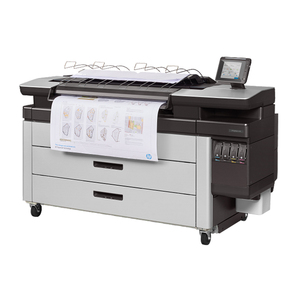 Pour <span class=keywords><strong>HP</strong></span> PageWide XL 4100 MFP remanufacturé <span class=keywords><strong>A1</strong></span>/A0 <span class=keywords><strong>Traceur</strong></span> de production avec scanner imprimante 4 mètres de largeur d'alimentation papier - Product Image 2