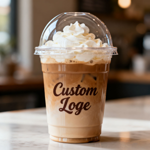 Gobelets en plastique personnalisés écologiques en gros, fabriqués en Chine, gobelets à café jetables pour les fêtes et à emporter - Product Image 1