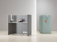 Espace de travail bureau bureau modulaire écran de confidentialité extensible poste de travail