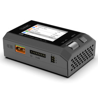 Cargador/Descargador de Equilibrio ToolkitRC M8P 600W 20A, Probador de Señales 1-8S LiPo LTO ESC, Voltímetro, Fuente de Alimentación, Material ABS para Drones