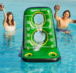 Set da Gioco Gonfiabile in PVC per <span class=keywords><strong>Calcio</strong></span> Acquatico, Gioco Estivo con Bersaglio Galleggiante per Feste in Piscina - Product Image 1
