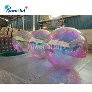 Colorful Reflective Inflatable Mirror Sphere PVC Inflatable Mirror Ball Sphere/Disco Ball Mirror For Sale