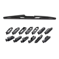 YOUNGLOOK YL-R02 Essuie-glace arrière en silicone avec revêtement graphite pour un nettoyage sans traces sur les vitres arrière incurvées – Modèle moderne