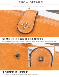 Moda nuovo stile di alta qualità Multi-funzione a sezione lunga <span class=keywords><strong>portafoglio</strong></span> per le donne con borsa del telefono, borsa da <span class=keywords><strong>donna</strong></span> con manico cinturino - Product Image 3