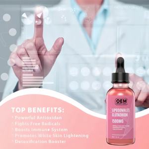 Vente chaude OEM Liposomal Glutathionee Liquide Oral Liquide 1500mg Réduit Concentré L-Glutathione Gouttes Soins de La Peau - Product Image 3
