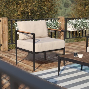 High End Patio <b>Sofa</b> Aluminium <b>Garden</b> <b>Sofas</b> Furniture Modern Outdoor Aluminum One-Seat <b>Sofa</b> - Product Image 1