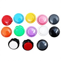 Bouton poussoir LED mini 30 mm à latence nulle pour machines de jeu à jetons