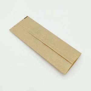 Sac en papier kraft jetable pour restaurant, couverts recyclables, poche en papier avec impression de logo - Product Image 5