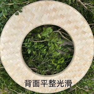 <b>Bamboo</b> Woven Hot Pot Basket Round Natural Material Food Storage Kitchen Use - Product Image 3
