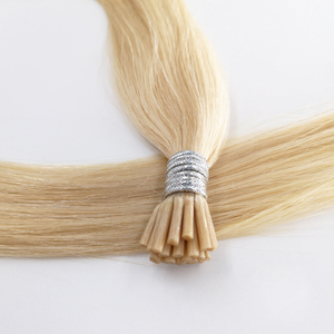 Punta extensión de <span class=keywords><strong>cabello</strong></span> Pre-enlazado fábrica al por mayor Remy de la Virgen del pelo humano - Product Image 1
