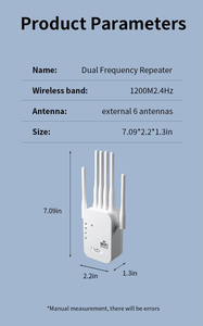 <span class=keywords><strong>Repetidor</strong></span> de Señal <span class=keywords><strong>WiFi</strong></span>, Enrutador Inalámbrico de 300Mbps, Amplificador de Red, Estándar US EU UK AU - Product Image 4