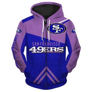 Chaqueta con cremallera de gran tamaño para hombre Sudaderas con capucha con cremallera con estampado personalizado de lana de poliéster unisex - Product Image 5