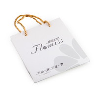 Sacs en papier noir de luxe pour bijoux, avec poignée, personnalisés avec logo de marque, pour la promotion, la vente au détail de vêtements, les cadeaux et le shopping, en gros