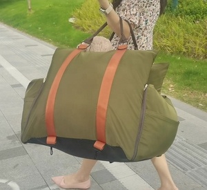 Asiento de coche de lujo para perros, cama de viaje portátil grande para perros para interiores y exteriores, portador de mascotas con tela impermeable y logotipo personalizado - Product Image 6