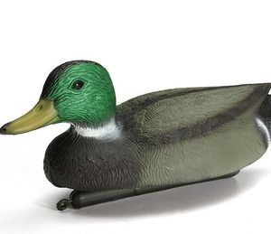 Señuelo de pato de plástico flotante para decoración de jardín y Villa al aire libre para piscina y caza para tipo Cuervo - Product Image 1