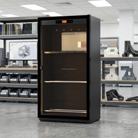 Armoire de déshumidification pour filament 3D en acier inoxydable 96L, couleur unie, faible humidité, 18 bobines, boîte de rangement pour filament d'imprimante 3D, 15-60% HR