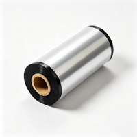 Ruban de transfert thermique en résine Haoxuan 70 mm x 300 m, ruban d'impression de largeur moyenne pour étiquettes de produits, étiquettes et emballages
