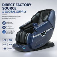 Fauteuil de massage intelligent L66 avec commande vocale IA, massage 4D, trajectoire SL, corps entier, zéro gravité, inclinable électrique avec écran tactile