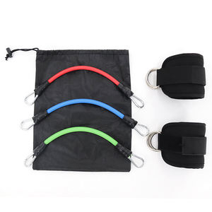 Accessoires de <span class=keywords><strong>musculation</strong></span> réglables : Bandes élastiques de fitness pour la gym, sangles rembourrées pour les jambes et manchons de <span class=keywords><strong>cuisse</strong></span> - Product Image 5