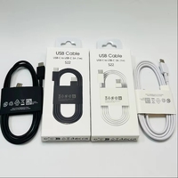 Cable de Carga Rápida PD Tipo C de 1M, Cable USB C a USB C para Samsung S22 S23 S24 S25 Ultra, Cable Cargador Tipo C para Teléfono Samsung