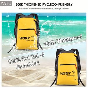 Tas Ransel Petualangan Profesional Kapasitas Besar Tahan Air untuk Mendaki, Berkemah, Hiking, Tas Kering Anti Air untuk Aktivitas Luar Ruangan - Product Image 2