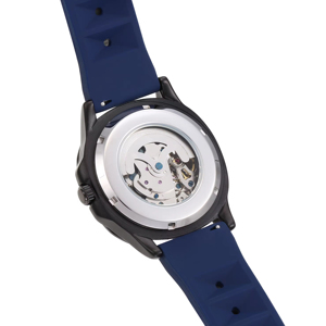 2024 mới Mens thời trang cơ khí đồng hồ kinh doanh Tự động đồng hồ đeo tay Silicone hợp kim thép không gỉ - Product Image 5