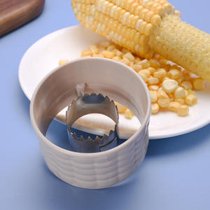 Fabrik-Großhandel Tragbarer Manueller Haushalts-Messerkopf-Maisentkerner und -Reibe aus Edelstahl mit Lebensmittelechtem PP-Kunststoff - Product Image 5