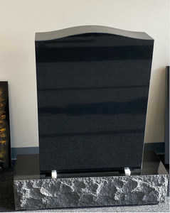 YD đá tùy chỉnh giá bán buôn Đen tang lễ bia mộ bia mộ tượng đài Granite - Product Image 5