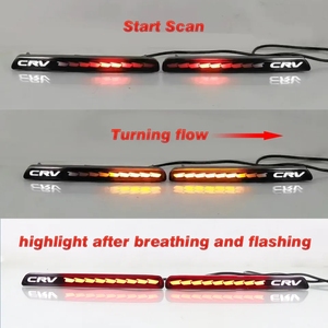 ไฟกันชนท้ายรถ LED สำหรับฮอนด้า CR-V CRV <span class=keywords><strong>2023</strong></span> LED 12V ไฟท้ายเริ่มสแกนไฟท้ายพร้อมสัญญาณไฟเลี้ยวเบรกสะท้อนแสง - Product Image 3