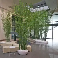 Árvore De Bambu Artificial De Bambu Vasos de Plantas De Plástico chinês para a Decoração