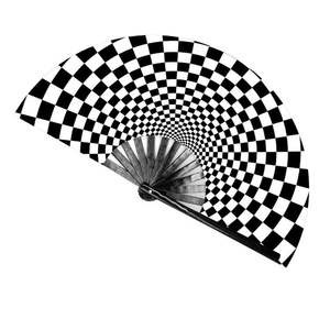 Abanico de Mano de Plástico Grande de 33 cm GUANSEN, Modelo Ángel, para Decoración, Recuerdos, Publicidad, Ideal para Fiestas y Festivales - Product Image 5