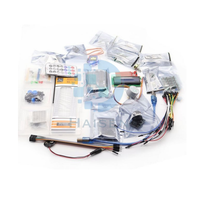 Kit de robotique électronique complet HAISEN R3, kit d'apprentissage pour débutants, moteur pas à pas, kit RFID pour Duino R3