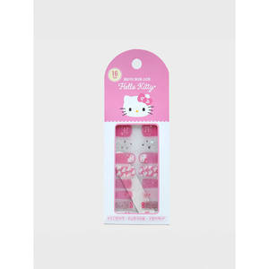 Hello Kitty Gel Nail Strip Set 16 piezas Nail Art Vinilos - Product Image 1