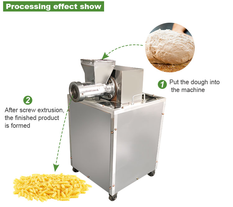 Dây Chuyền Sản Xuất Quy Trình Sản Xuất Mì Ống Công Nghiệp Máy Làm Mì Ống Macaroni Máy Làm Mì Ống