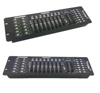 Controlador de Luces Móviles Disco 192 DMX512 para DJ, Discoteca, Fiesta, Iluminación de Escenario, Consola de Atenuación