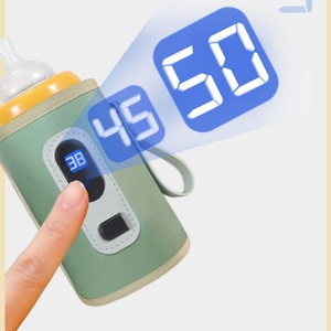 Chauffe-biberon sans fil 21 niveaux pour bébé, maintien au chaud du lait, chauffe-biberon pour bébé pour les voyages en plein air - Product Image 6