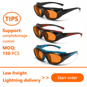Gafas Deportivas 100% Anti Luz Azul, Montura Completa, Correa Desmontable, Lentes Naranjas de Protección Óptica para Adultos, Uso Casual - Product Image 2