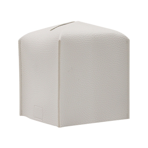 Portapañuelos de Cuero PU Resistente a las Manchas, Portapañuelos Cuadrado para Coche, Oficina y Baño - Product Image 3