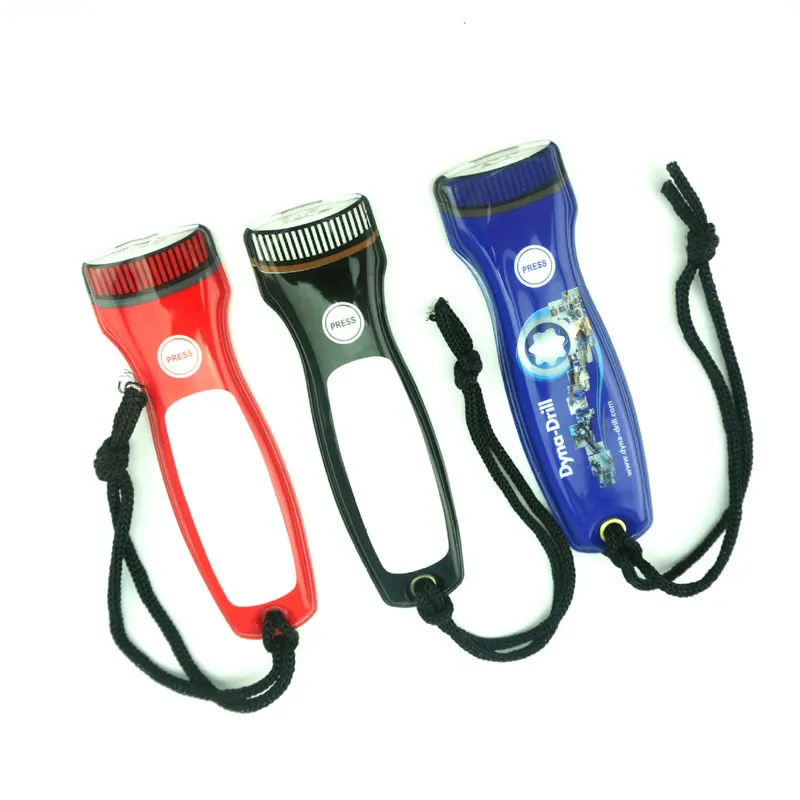 PVC Led flashlight torch promotion flashlight keychain